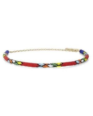 BCBGMAXAZRIA Beaded-rope Waist Belt - Multicolor