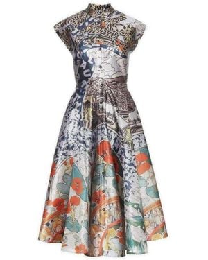 Mary Katrantzou Winding River Drive Dress - Multicolor