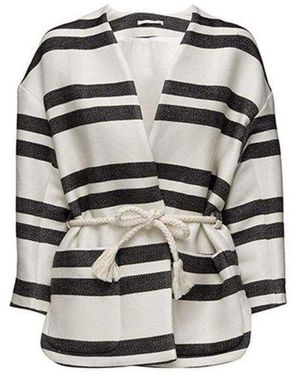 Filippa K Ellie Belt Cotton Blend Jacket - White