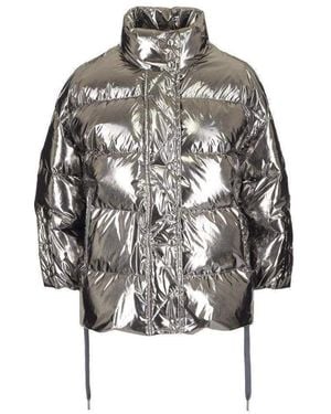 RED Valentino Stellar Nylon Cropped Down Jacket - Multicolour