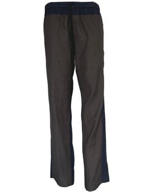 Dries Van Noten Peers Cotton Lounge Trousers - Grey