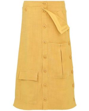 Jacquemus La Jupe Monceau Skirt - Yellow