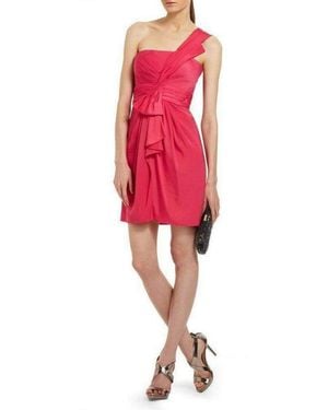 BCBGMAXAZRIA Palais Cocktail Dress - Red