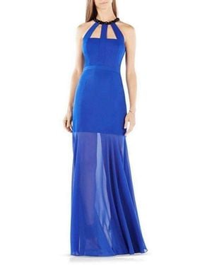 BCBGMAXAZRIA Leonora Royal Blue Gown