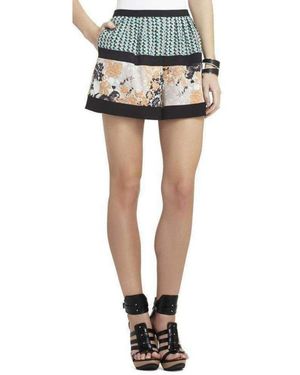BCBGMAXAZRIA Annika Printed Play Shorts - Multicolour