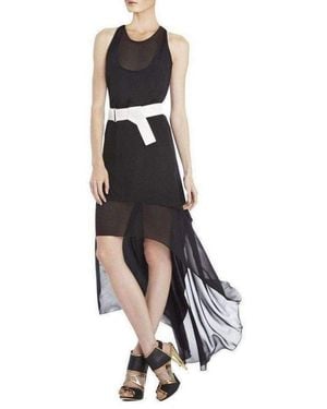 BCBGMAXAZRIA Rasha Halter Dress - Black