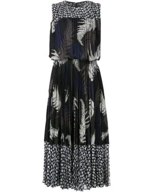 Sacai Long Dress - Black
