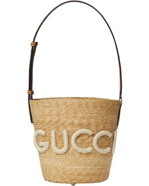 Gucci Shoulder Bag With Patch - White