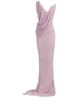 Maticevski Systema Draped Jersey Gown - Purple