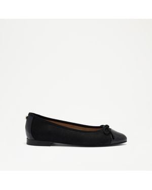 Russell & Bromley Prima Classic Ballerina - Black