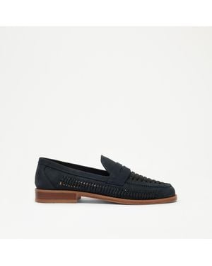 Russell & Bromley Tunstall Woven Loafer - Blue