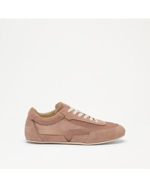 Russell & Bromley Cess Ultra Thin Sole Trainer - Brown