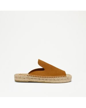 Russell & Bromley Ayside Espadrille Slide - Brown