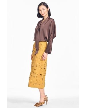Sachin & Babi Ryder Satin Crepe Top - Multicolor