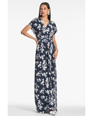 Sachin & Babi Leah Gown - Blue