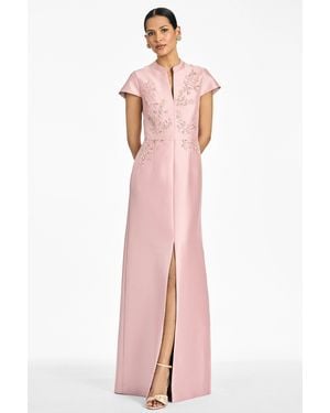 Sachin & Babi Embellished Charlotte Gown - Pink