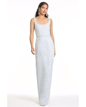 Sachin & Babi Embellished Lana Gown - White