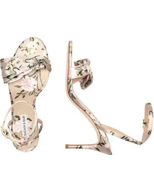 Sachin & Babi Chelsea Obi-Bow Open Toe - White