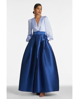 Sachin & Babi Zoe Gown - Blue