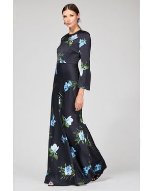 Sachin & Babi Embellished Alex Gown - Blue