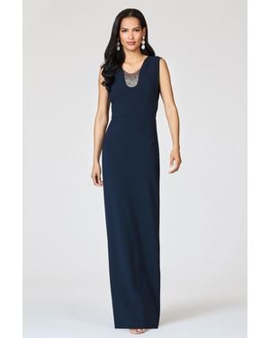 Sachin & Babi Embellished Natalie Gown - Blue
