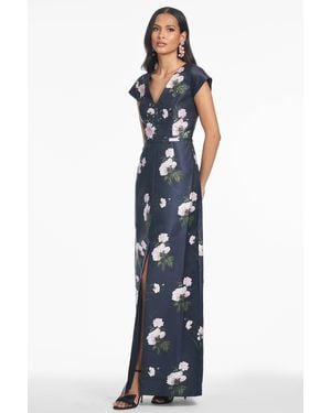 Sachin & Babi Della Gown - Blue