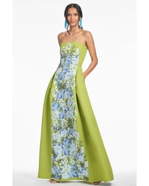 Sachin & Babi Larisa Gown - White