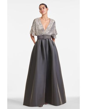 Sachin & Babi Simone Gown - Gray