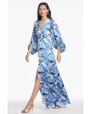 Sachin & Babi Jenny Gown - Blue