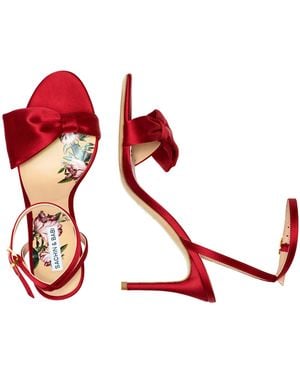 Sachin & Babi Chelsea Obi-Bow Open Toe - Red