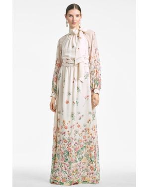 Sachin & Babi Vera Gown - Natural