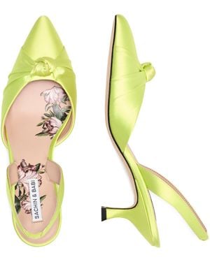 Sachin & Babi Nolita Kitten Heel - Yellow