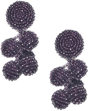 Sachin & Babi Mini Coconuts Earrings - Blue