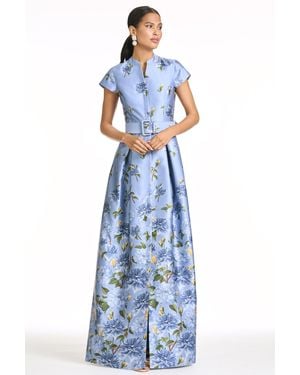 Sachin & Babi Marta Gown - Blue
