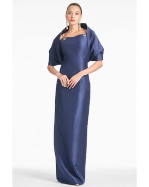 Sachin & Babi Pryce Gown - Blue