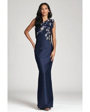Sachin & Babi Embellished Olivia Gown - Blue