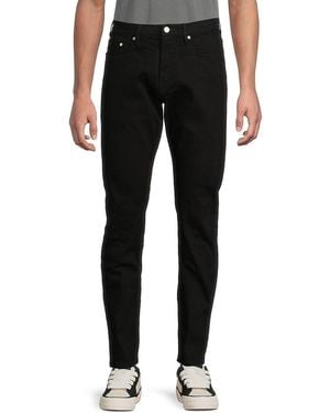 Paul Smith Tapered Fit Dark Wash Jeans - Black