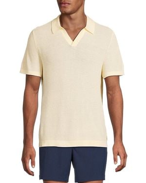 Onia Cotton Polo Shirt - Natural