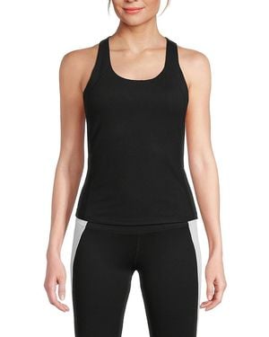 DKNY Scoopneck Tank Top - Black