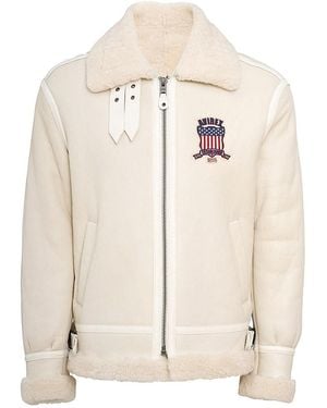 Avirex Icon Shearling Jacket - Black