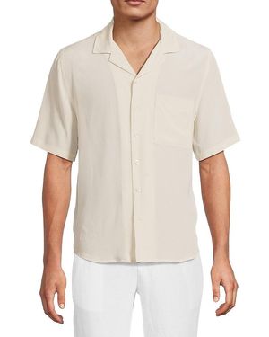 Onia Silk Vacation Shirt - White