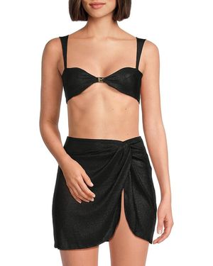 Peixoto Pippa Sweetheart Bikini Top - Black