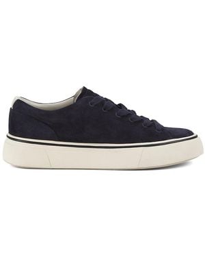 Vince Vallejo Suede Low-Top Sneakers - Blue