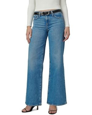 Joe's Jeans The Lou Lou Low-Rise Wide-Leg Jeans - Blue