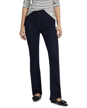 Rag & Bone Epic Peyton Pull-On High-Rise Pants - Blue