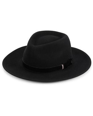 Bailey Levon Wool Fedora - Black