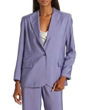 Ba&sh Heroes Satin Jacket - Purple
