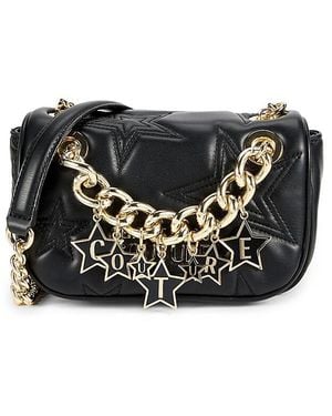 Versace Jeans Couture Range Chain Crossbody Bag - Black