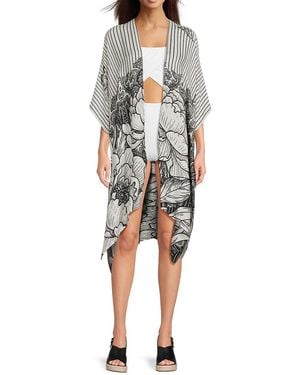 La Fiorentina Printed Coverup - Multicolor