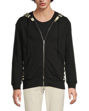 Missoni Missoni Cotton Zip Front Hoodie - Black